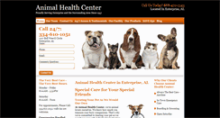 Desktop Screenshot of animalhealthcenteral.com